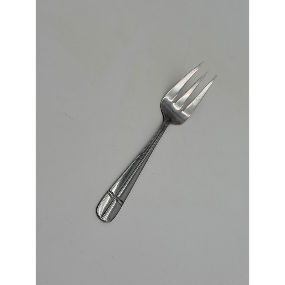 Farberware Stainless Steel Cold Meat Serving Fork 3 Tine Indonesia Silver 8.5in